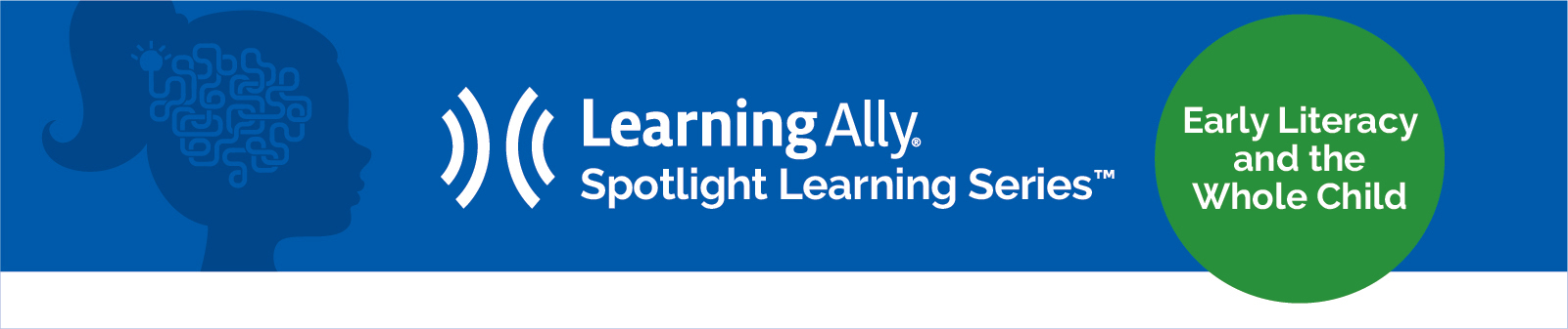 Spotlight Learning Conference: Focus on Early Literacy logo
