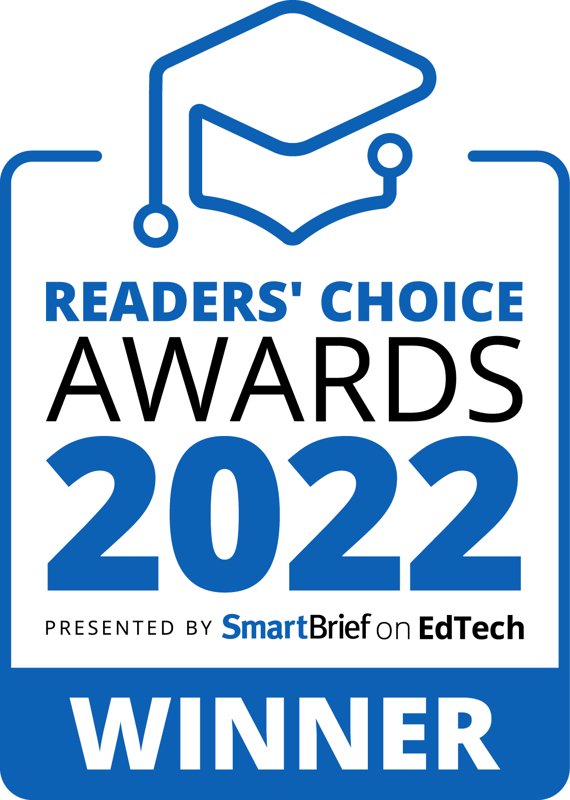 2022 Readers Choice Awards by SmartBrief on EdTech