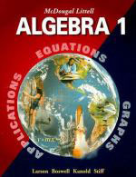 algebra book