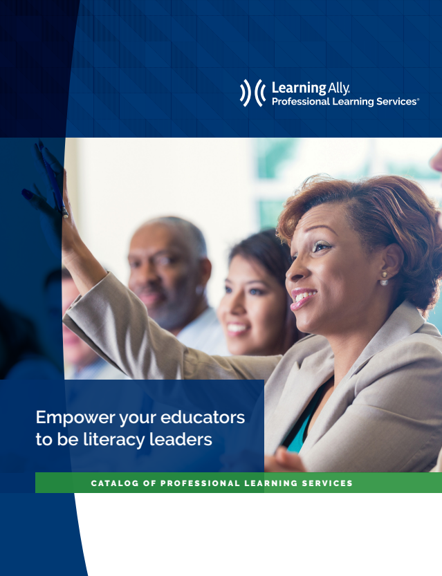 Learning Ally Professional Learning Catalog